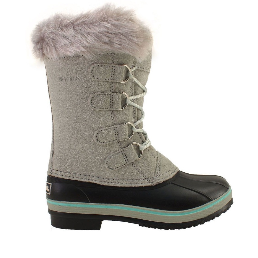 Northside Kids Boots Gray and Black
